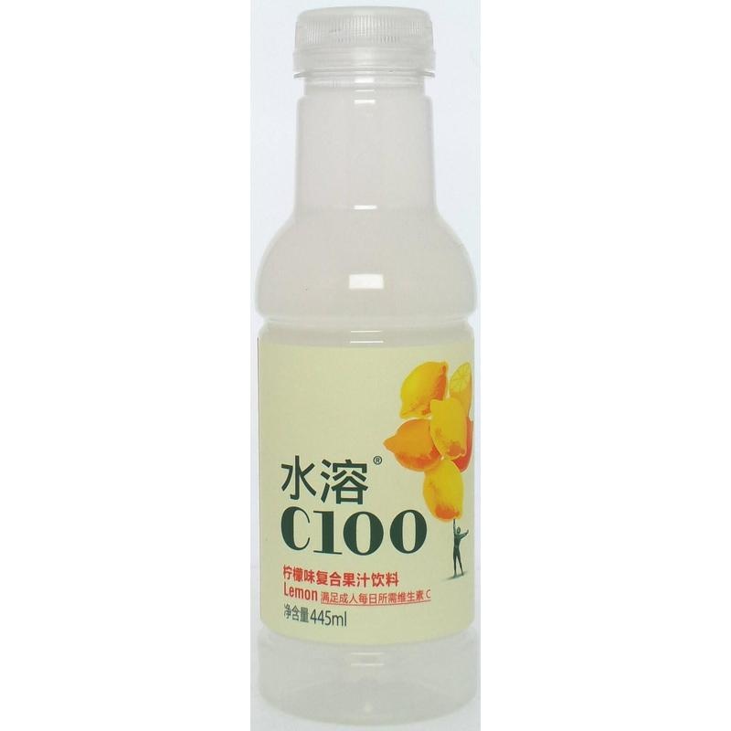农夫水溶c100柠檬汁饮料445ml