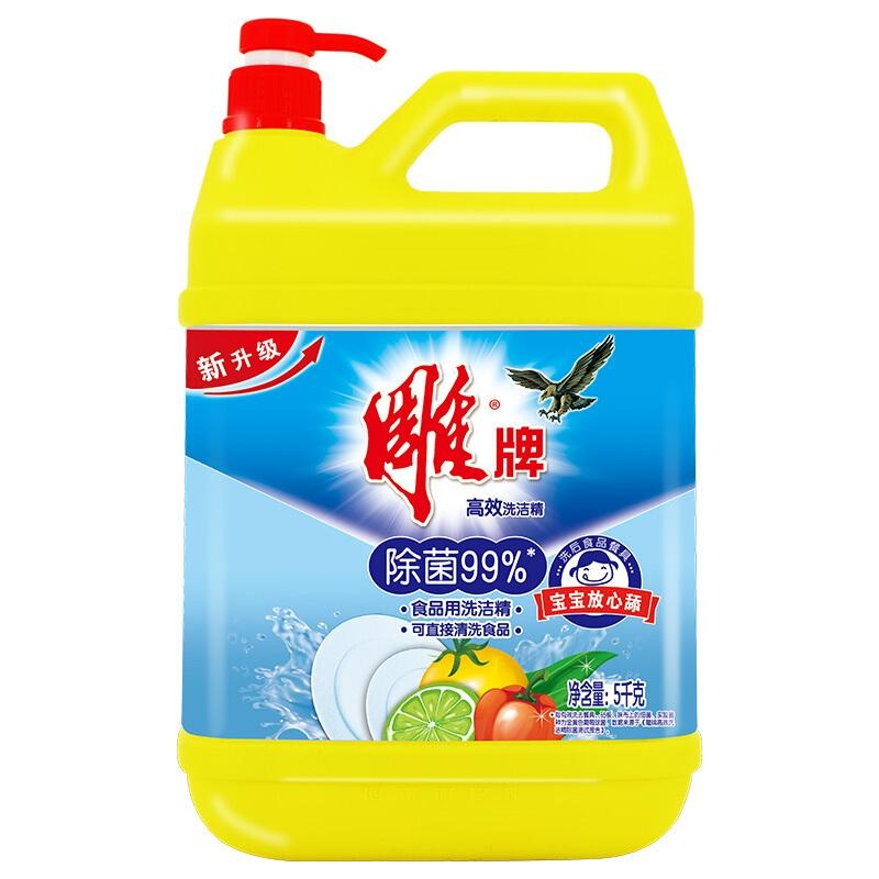 雕牌高效洗洁精5kg