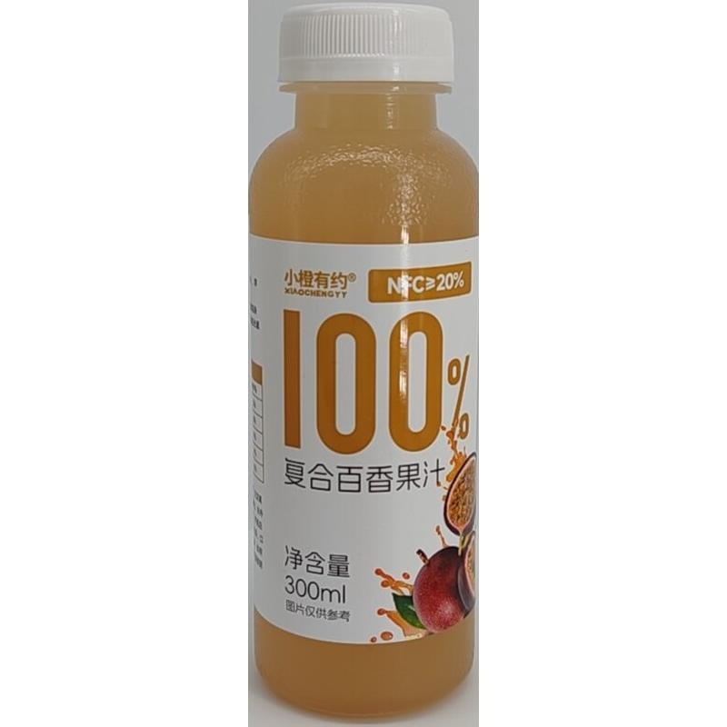 小橙有约复合百香果汁300ml