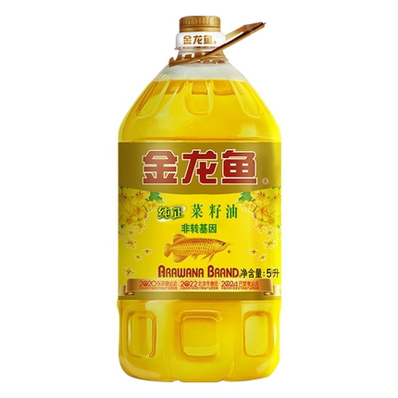 金龙鱼纯正菜籽油5L
