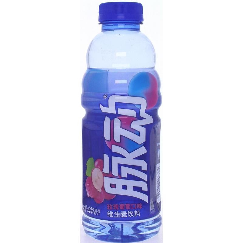 脉动玫瑰葡萄口味维生素饮料