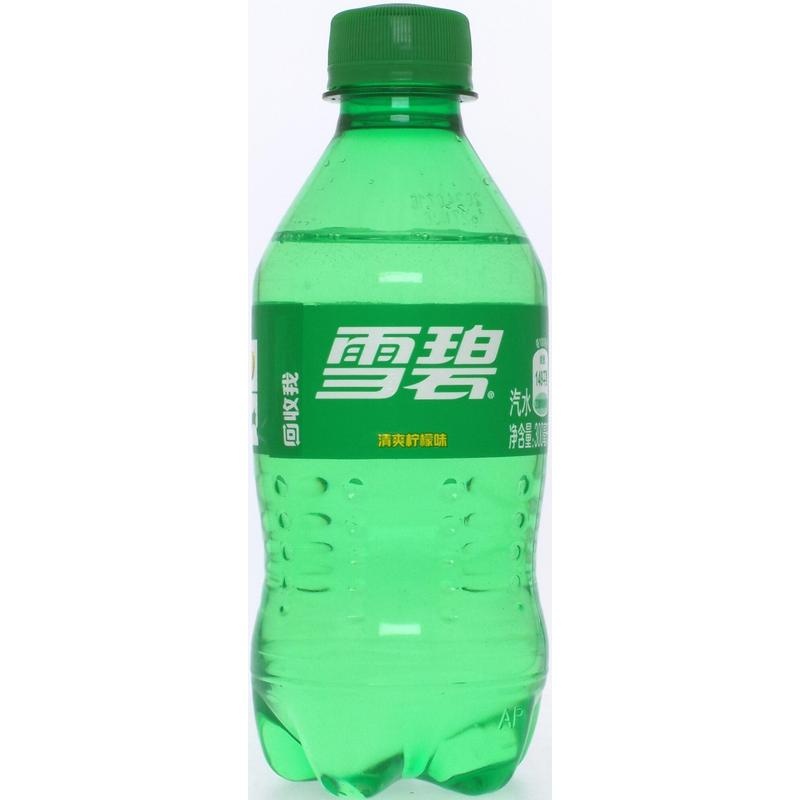 雪碧柠檬味汽水300ml