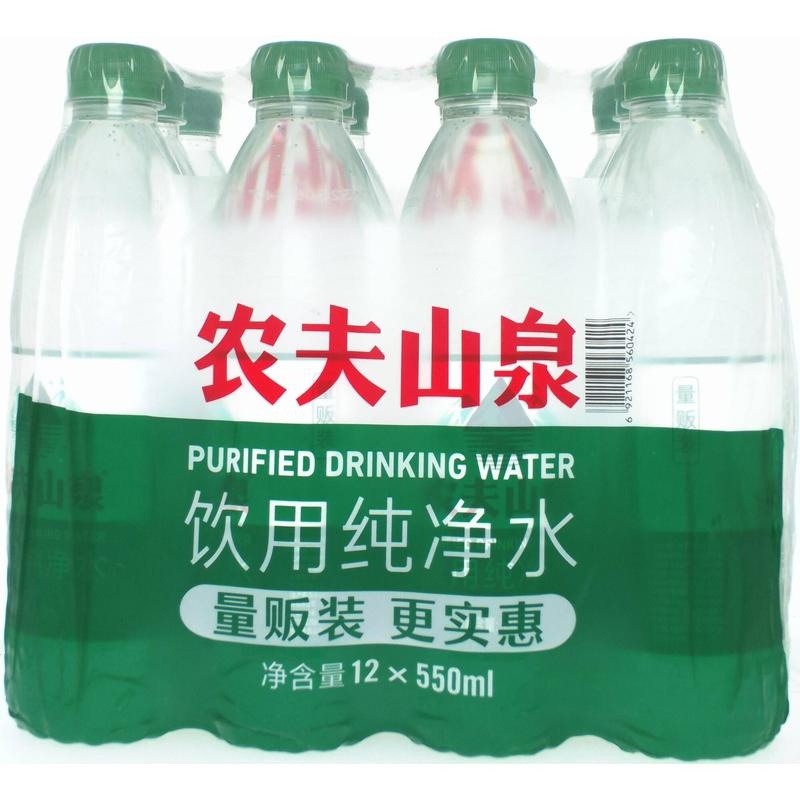 农夫山泉纯净水550ml*12