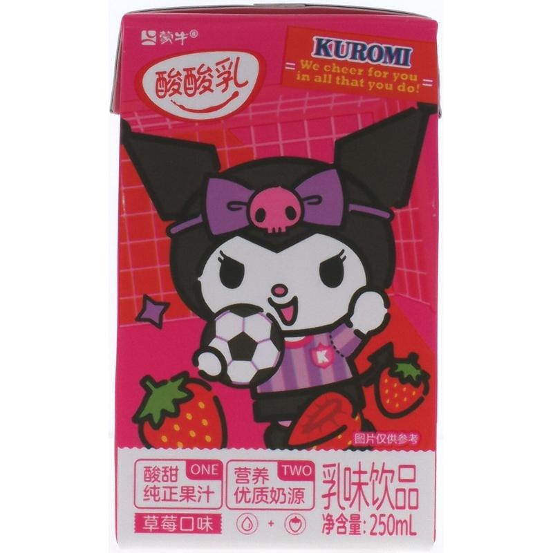 蒙牛酸酸乳草莓味250ml