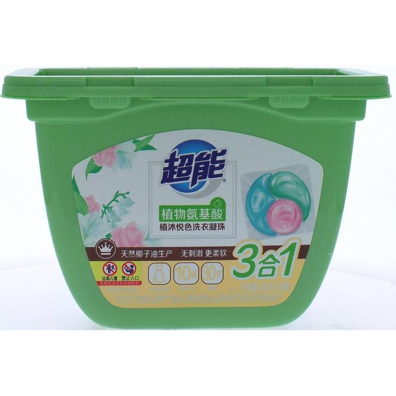 超能植沐悦色洗衣凝珠180g