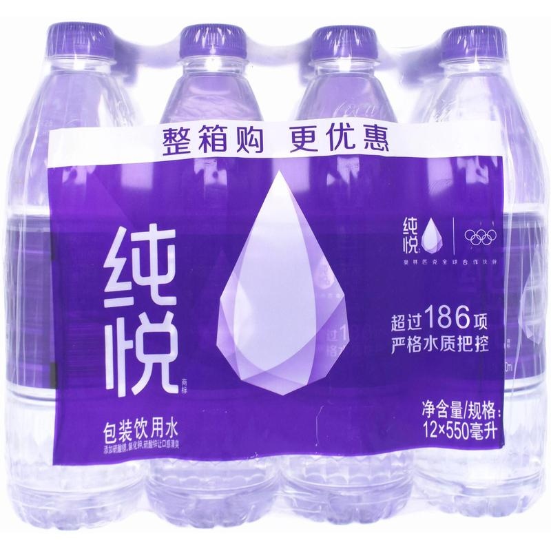 纯悦饮用水550ml*12