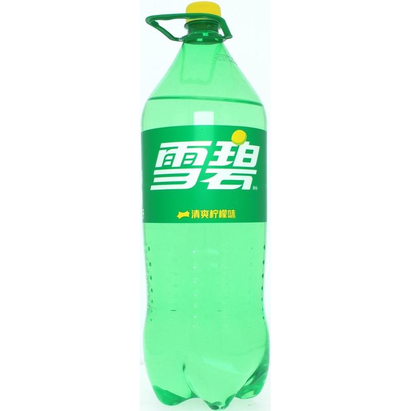 雪碧柠檬味汽水2L
