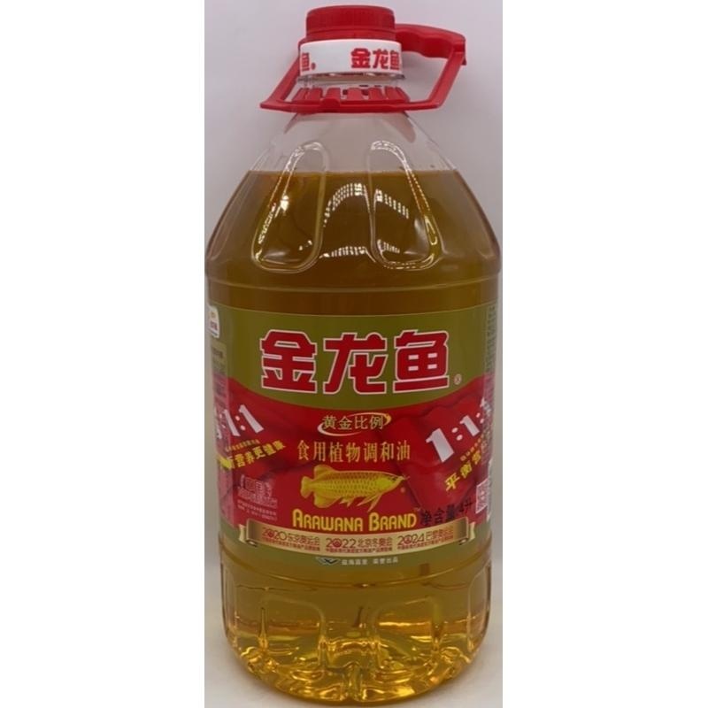 金龙鱼黄金比例食用调和油4L