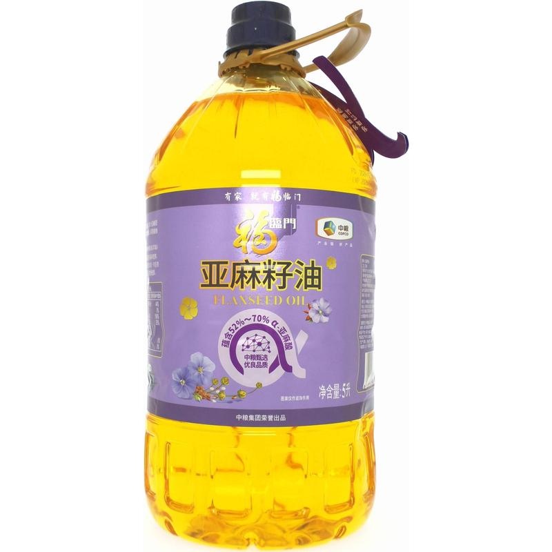 福临门亚麻籽油5L