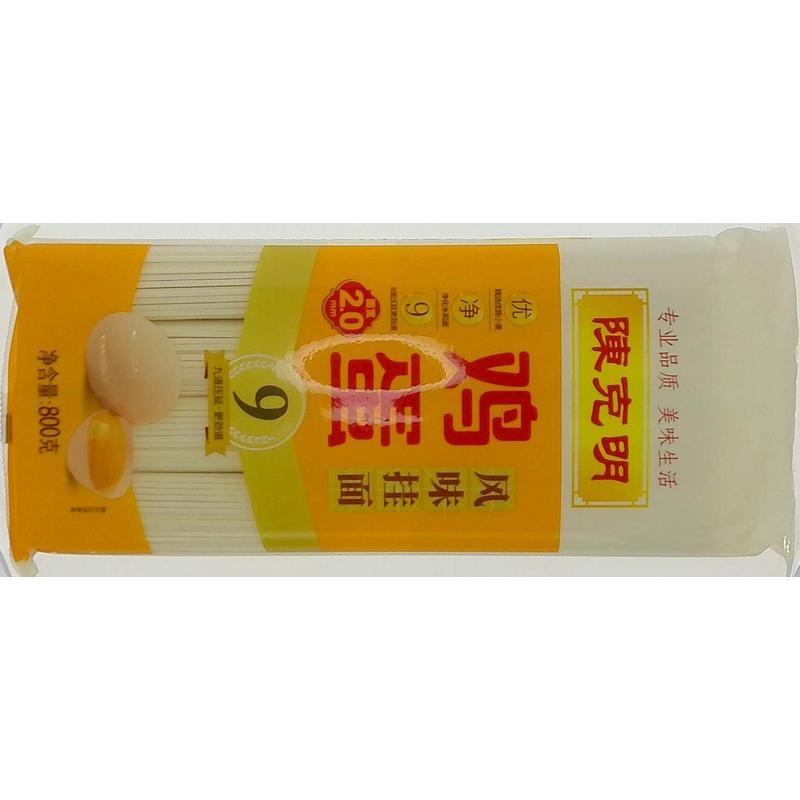 陈克明鸡蛋风味挂面800g