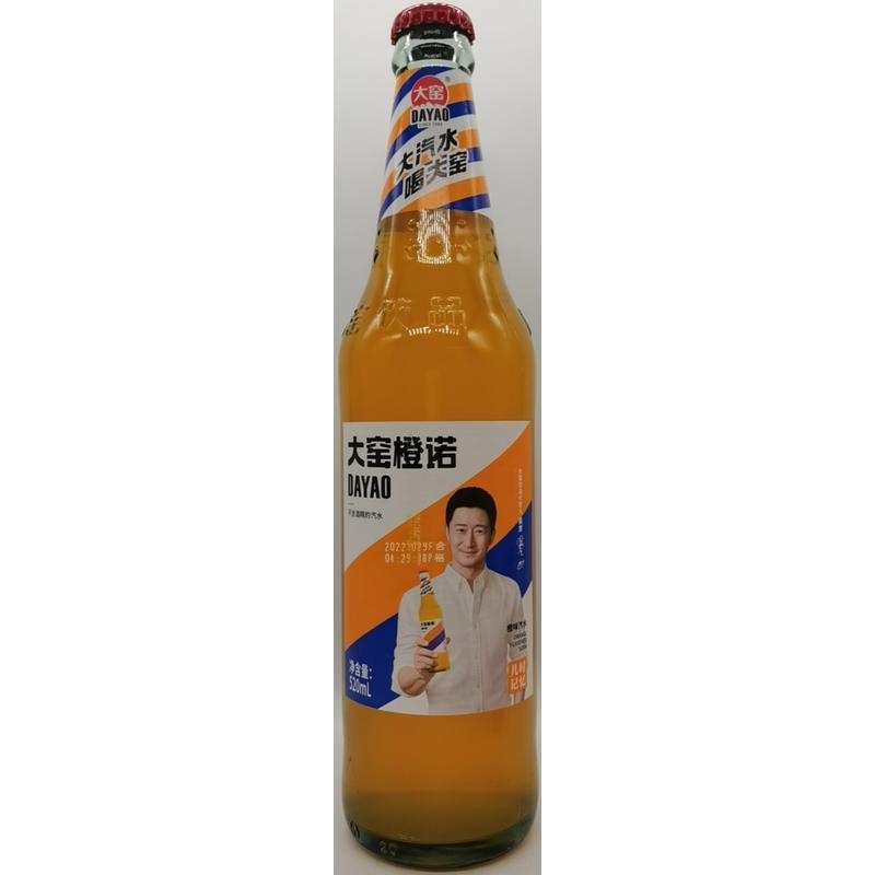大窑橙诺橙味汽水520ml