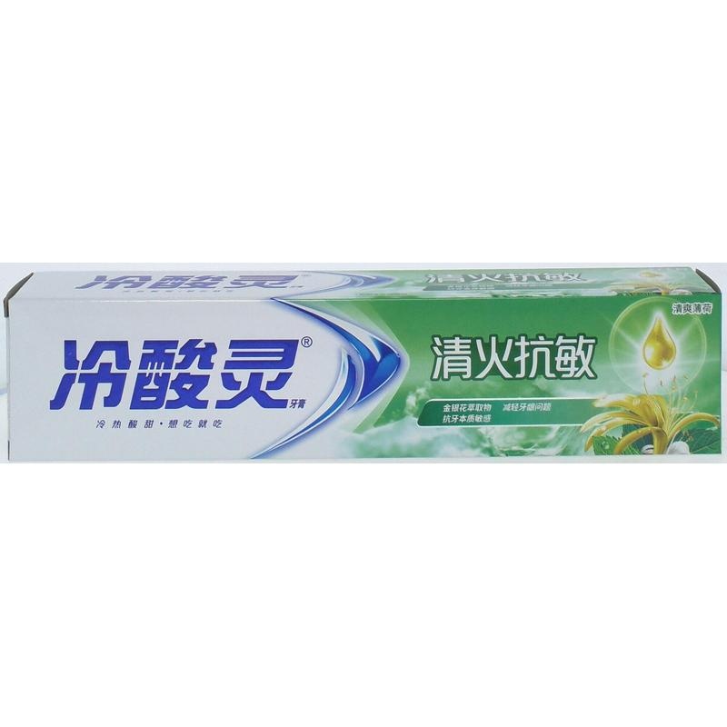 冷酸灵清火抗敏牙膏 180g