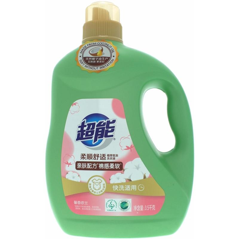 超能植翠低泡洗衣液超值装3.5kg*2