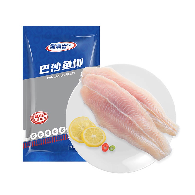 超市龙霸巴沙鱼柳200g