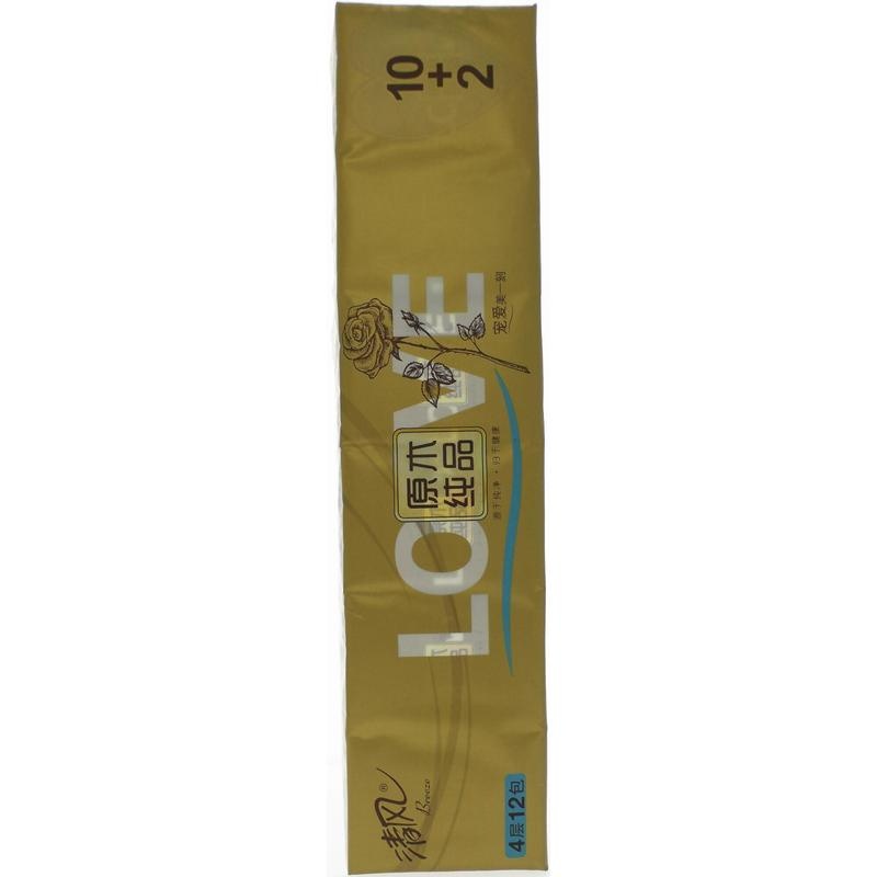 清风原木纯品纸手帕12包