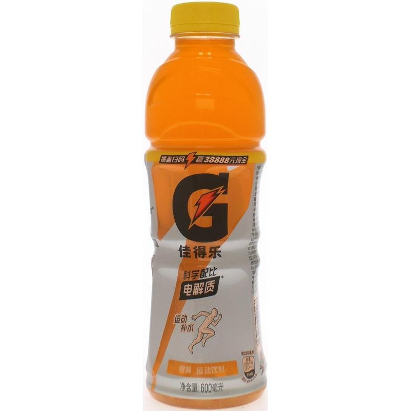 佳得乐橙味运动饮料600ml