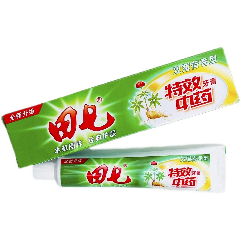田七中药牙膏双薄荷香型200g