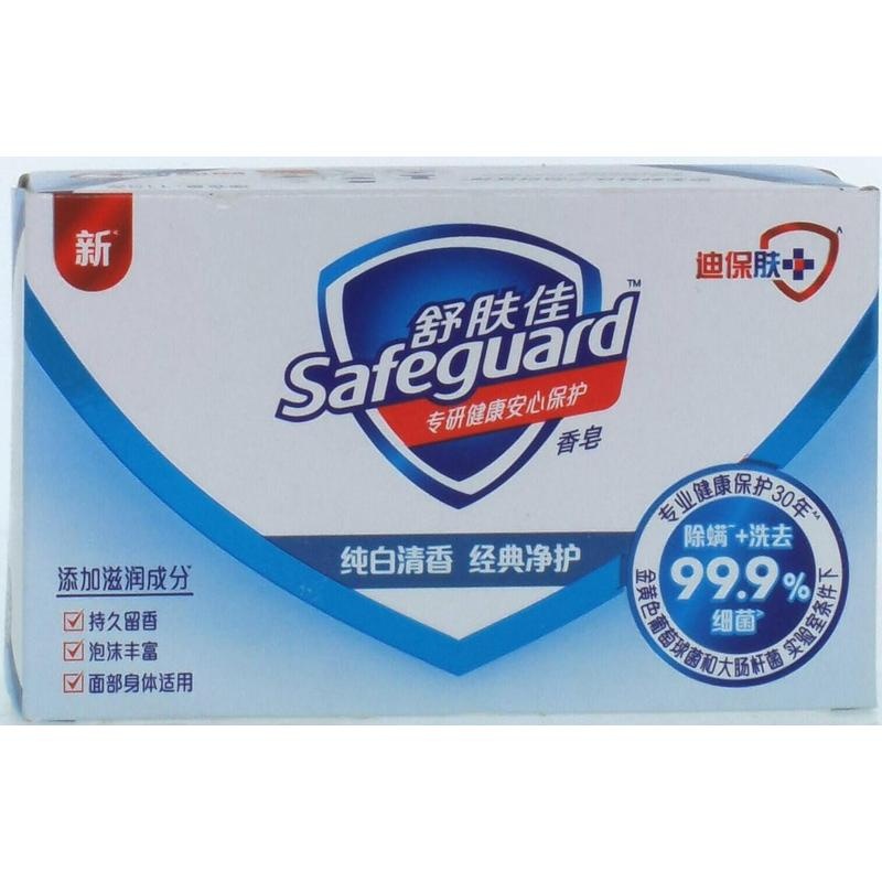 舒肤佳纯白清香型香皂115克