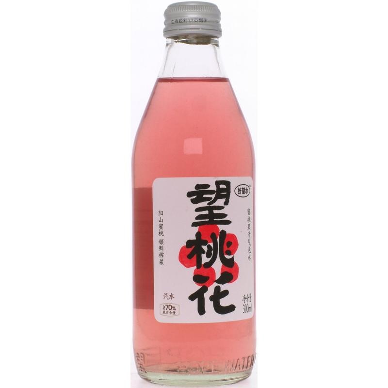 好望水望桃花蜜桃果汁气泡水