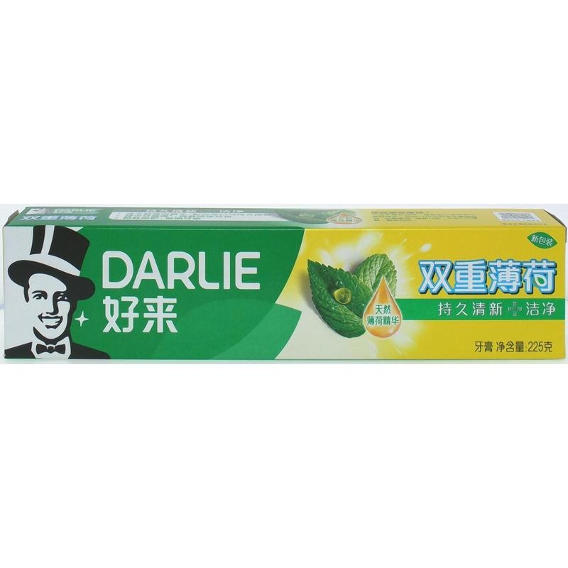 好来双重天然薄荷牙膏