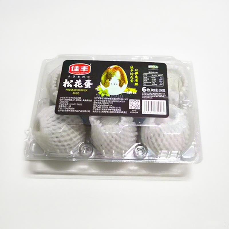 佳丰无泥松花蛋50g*6枚