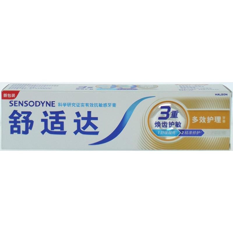 舒适达多效护理牙膏180g