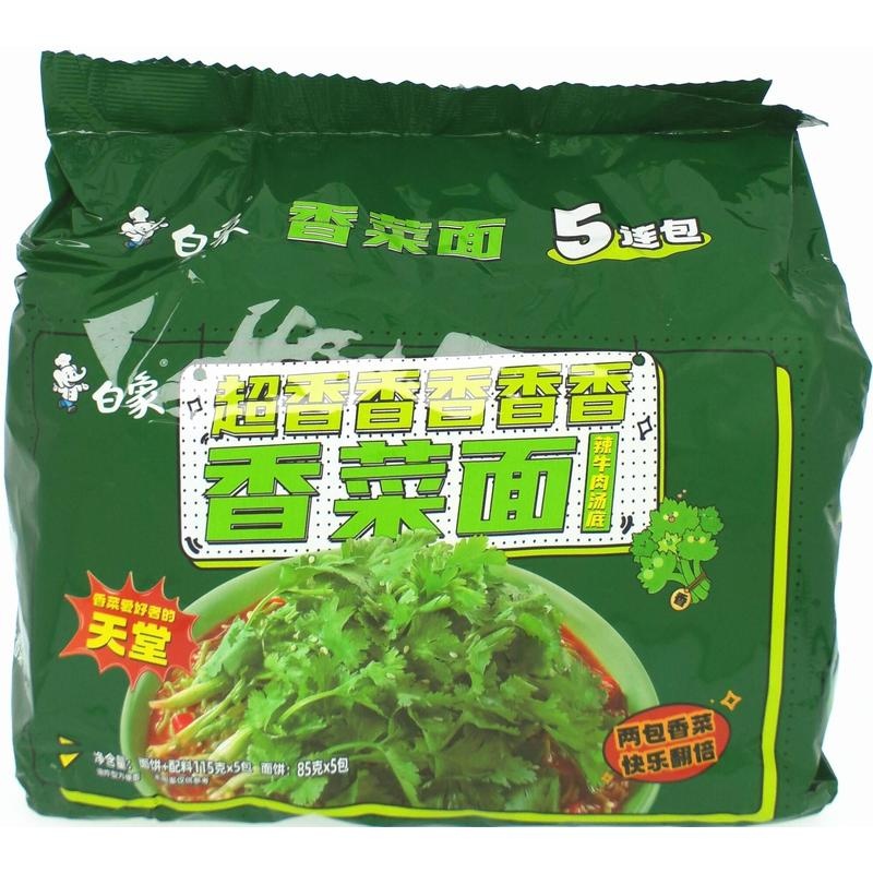 白象香菜面五连包115g*5