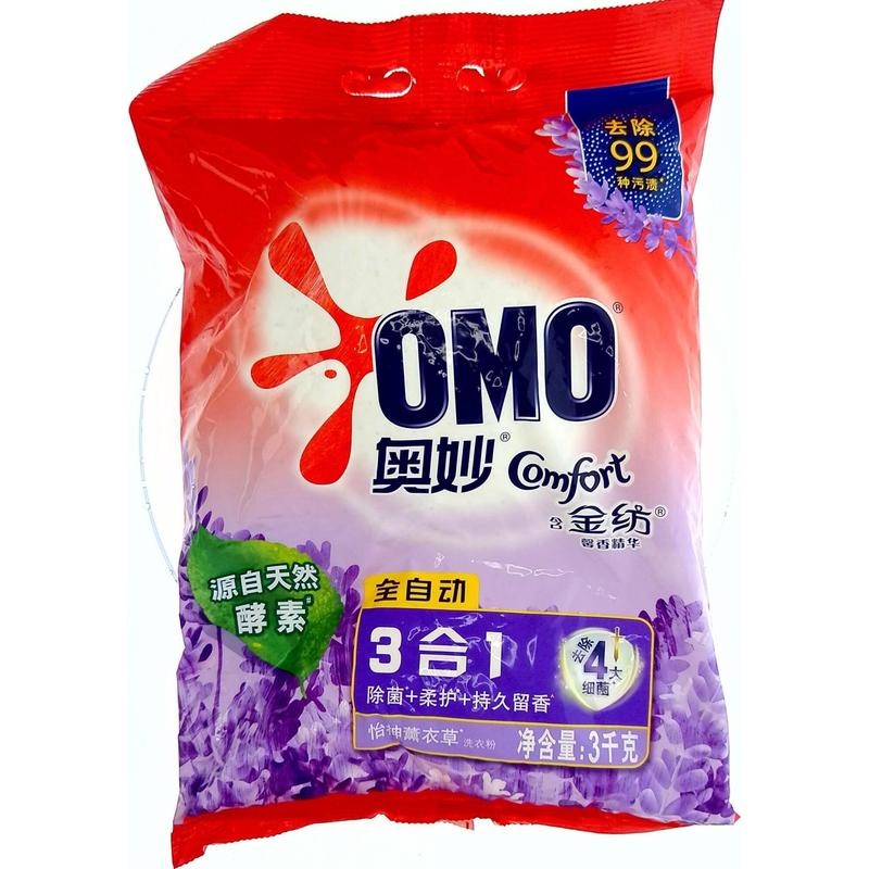 奥妙怡神薰衣草洗衣粉3kg