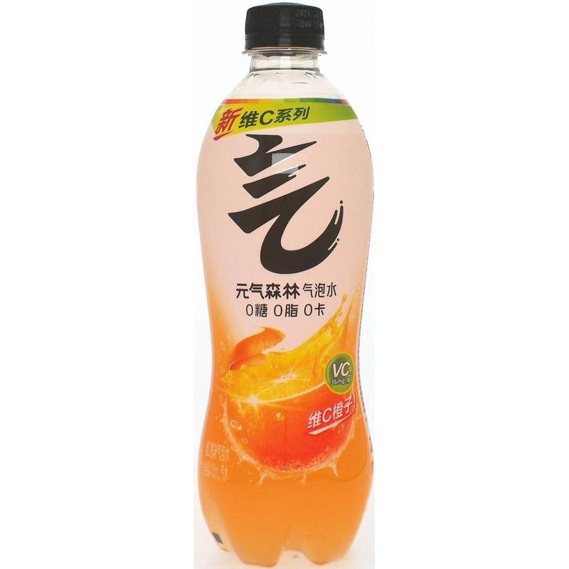 元气森林维C橙味气泡水480ml