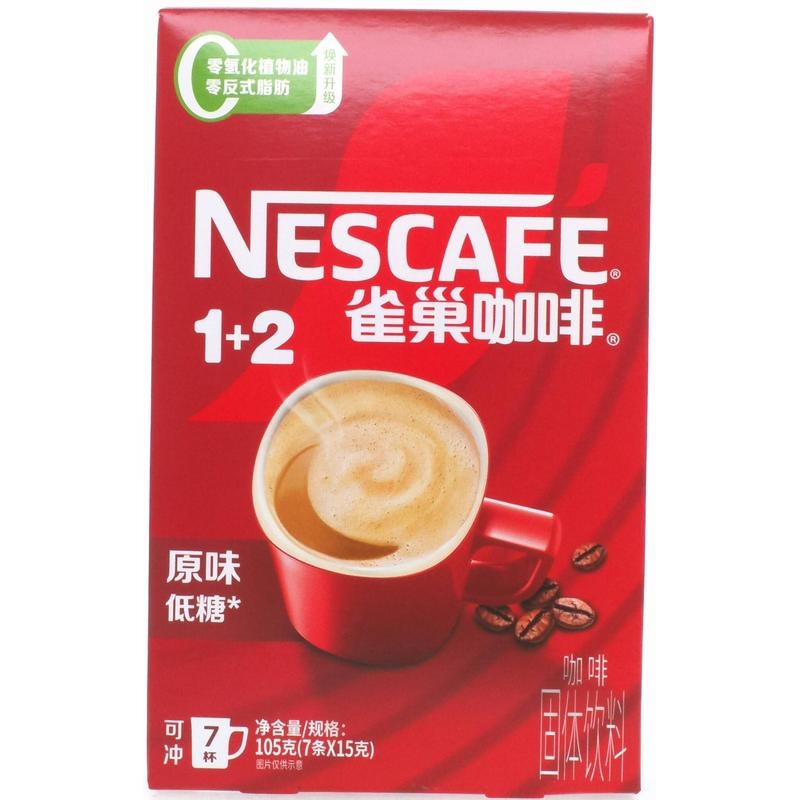 雀巢1+2原味咖啡105g