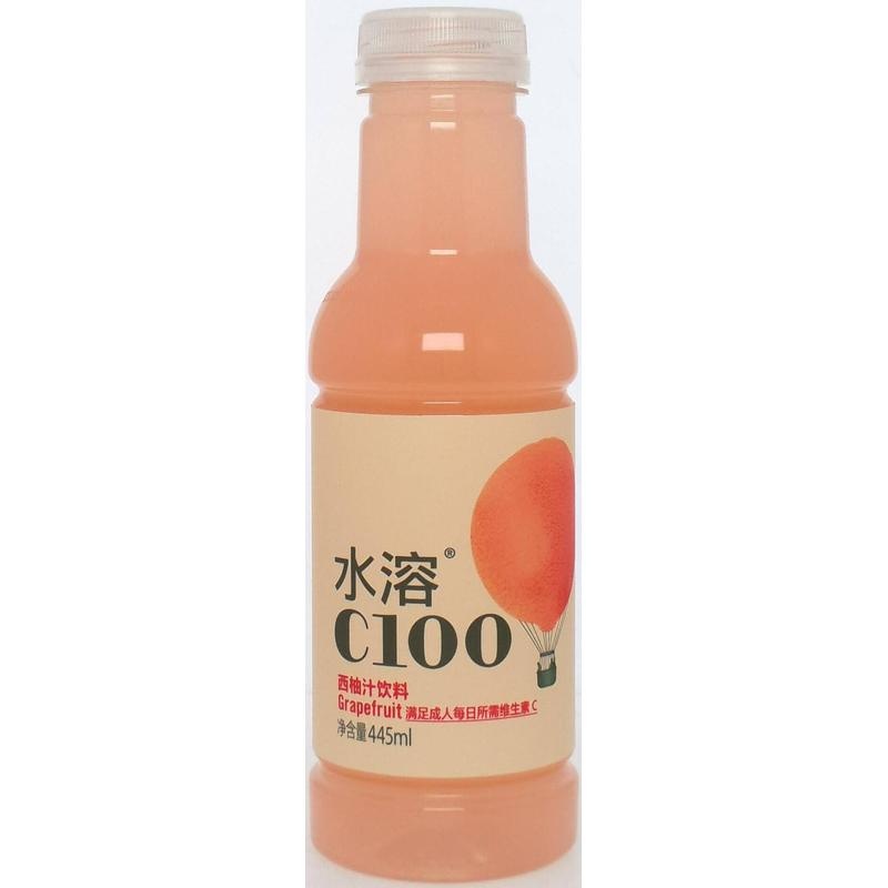 水溶C100西柚汁饮料445ML