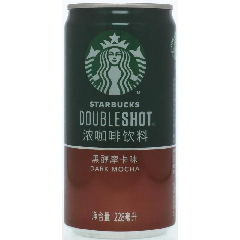 星巴克星倍醇黑醇摩卡味浓咖啡228ml