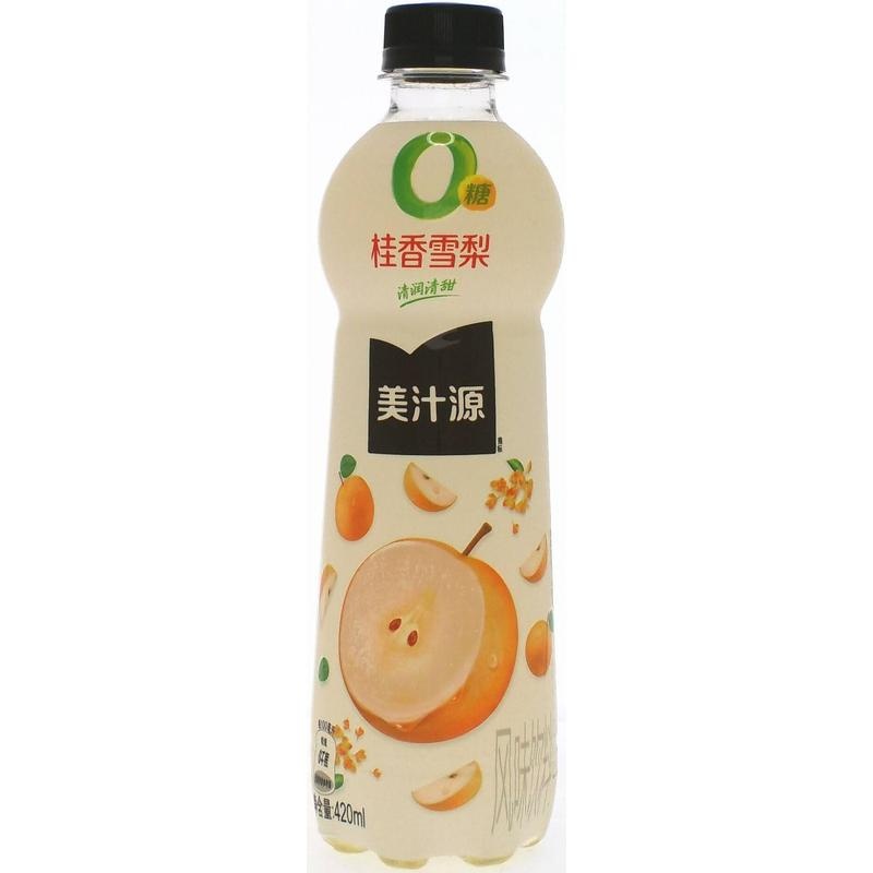 美汁源0糖桂香雪梨