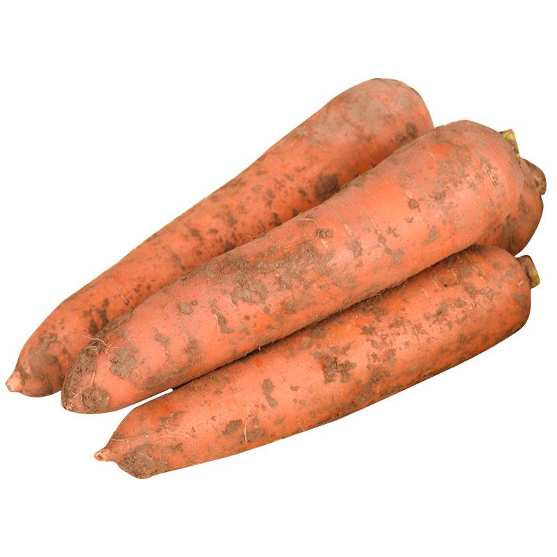 胡萝卜（带泥）500g(±50g）