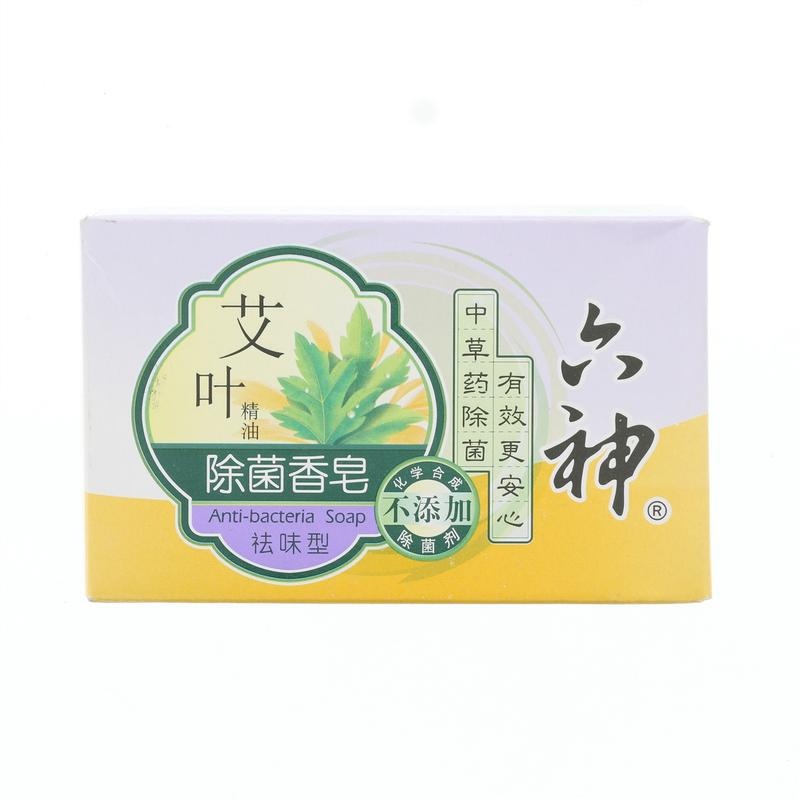 六神艾叶除菌香皂祛味型125g