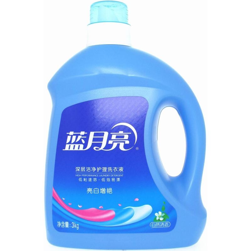 蓝月亮自然香亮白增艳洗衣液3kg