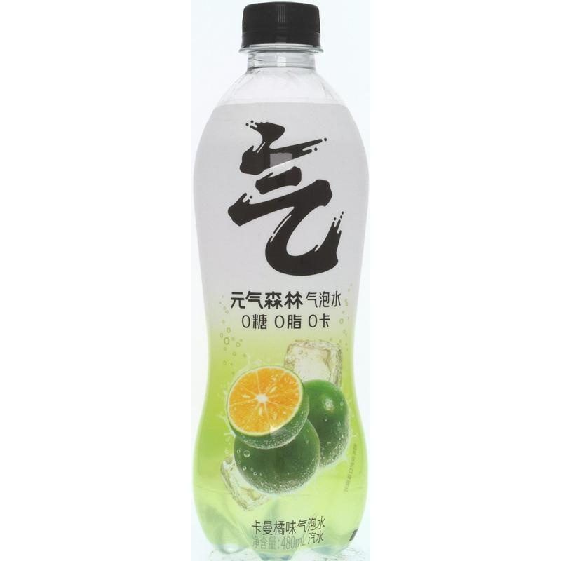 元气森林卡曼橘味苏打气泡水