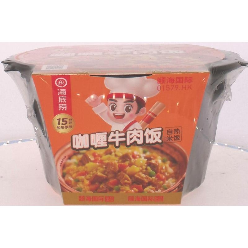 海底捞咖喱牛肉方便米饭272g