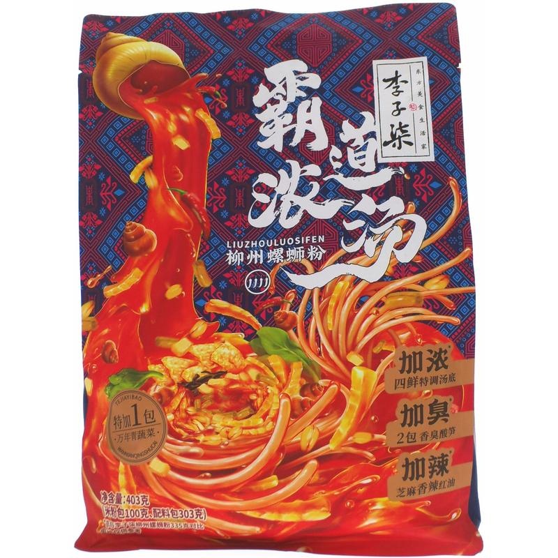 李子柒霸道浓汤柳州螺狮粉403g