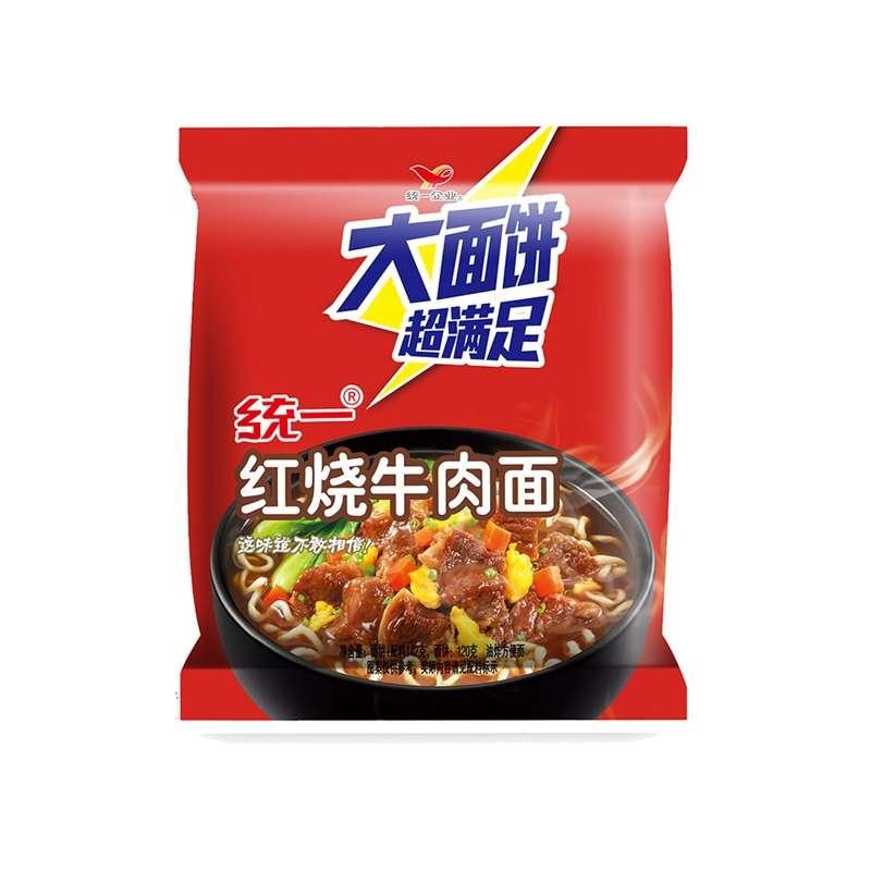统一红烧牛肉面袋装大面饼