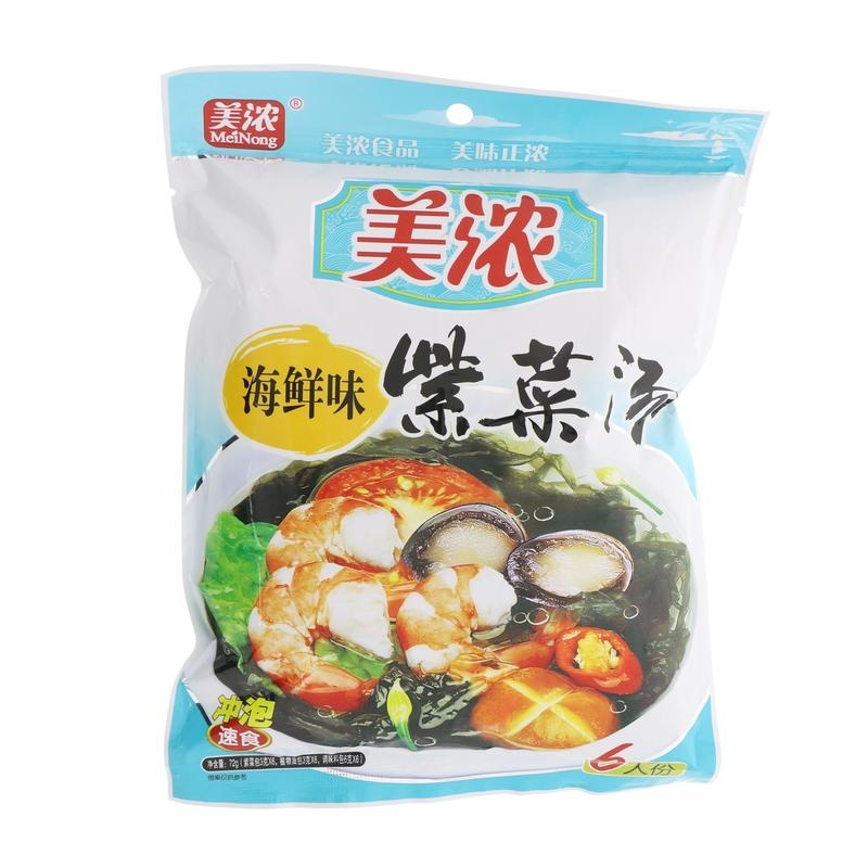 美浓紫菜汤海鲜味72g