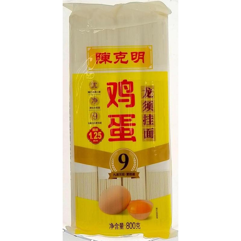陈克明鸡蛋龙须挂面800g