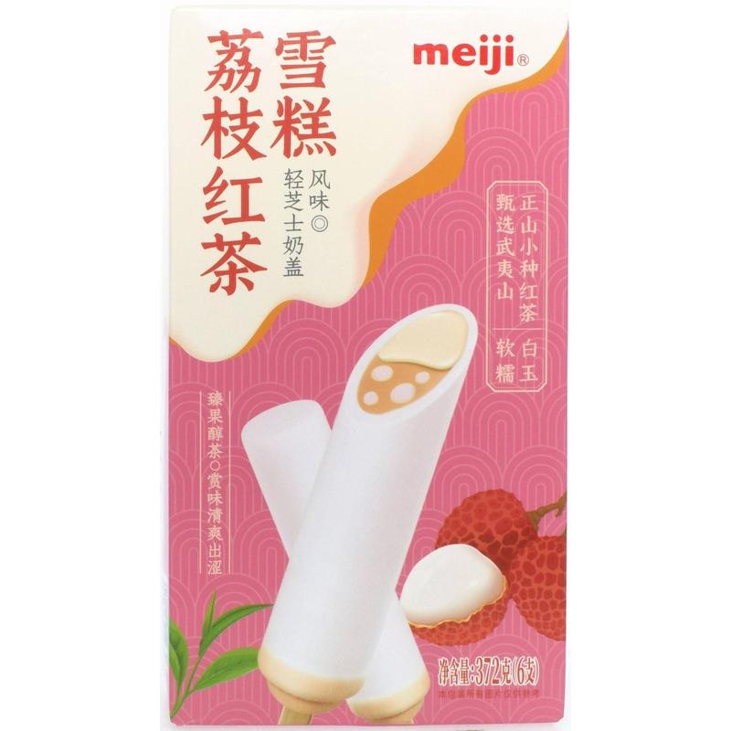 明治荔枝红茶雪糕62g*6