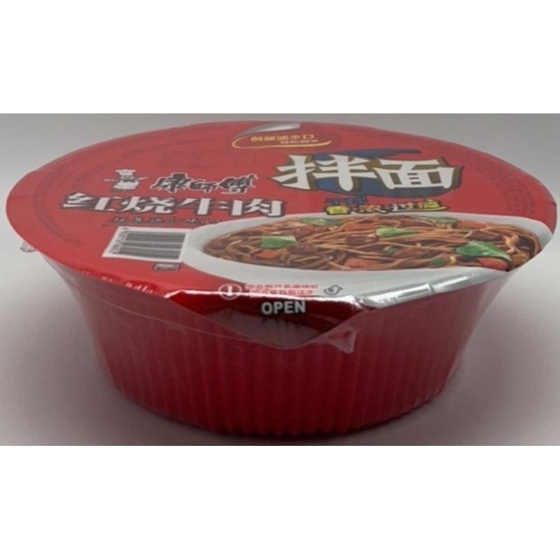 康师傅红烧牛肉拌面