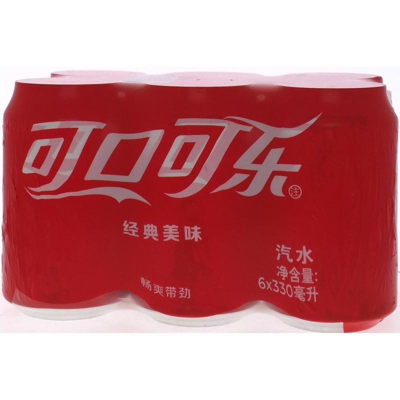 可口可乐汽水330ml*6