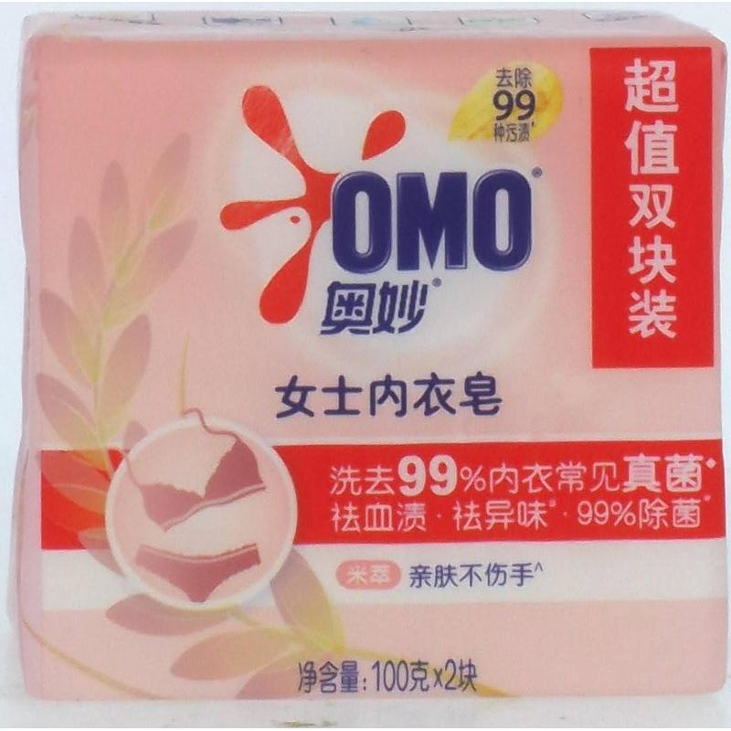 奥妙米萃柔软内衣皂100g*2