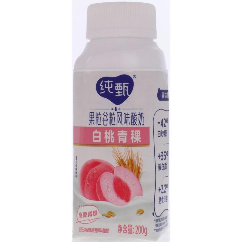 蒙牛纯甄果粒谷粒风味酸奶