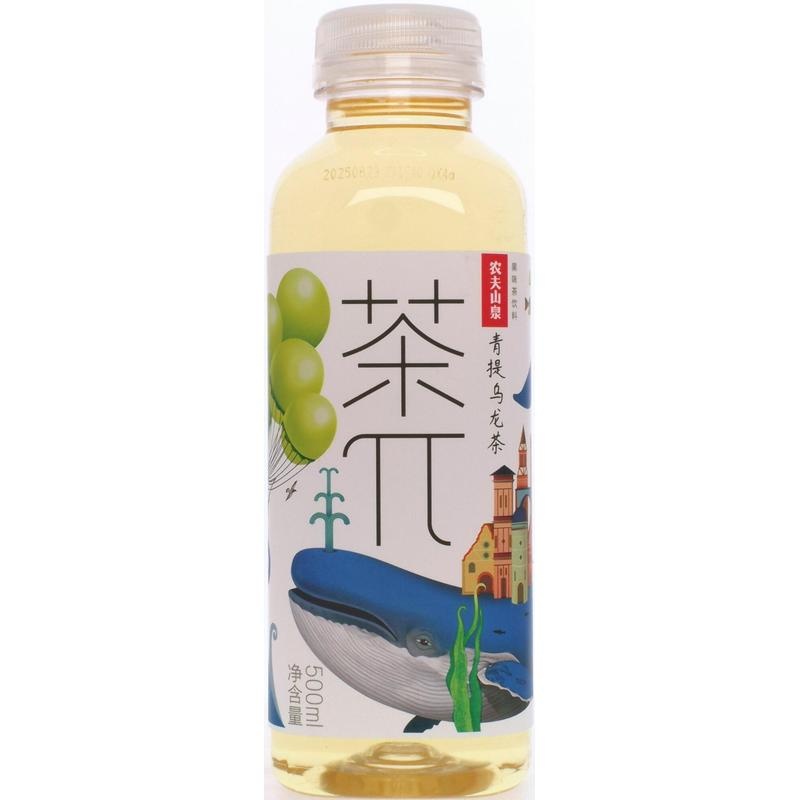 农夫山泉茶π青提乌龙果味茶饮料500ml