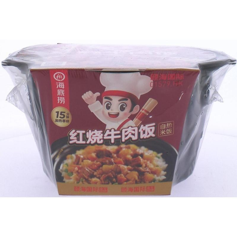 海底捞红烧牛肉方便米饭272g