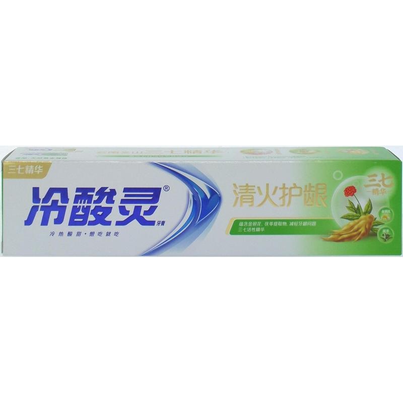 冷酸灵清火护龈牙膏